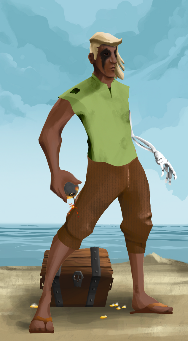 AlgoSeas Pirate #29333 NFT on Algorand