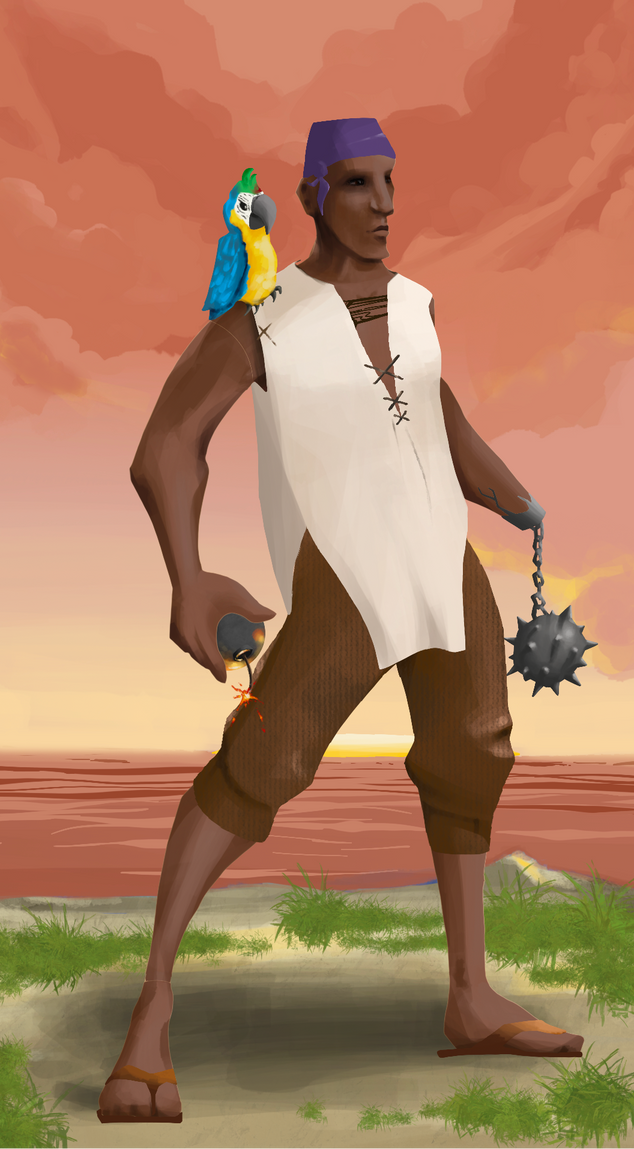 AlgoSeas Pirate #29337 NFT on Algorand