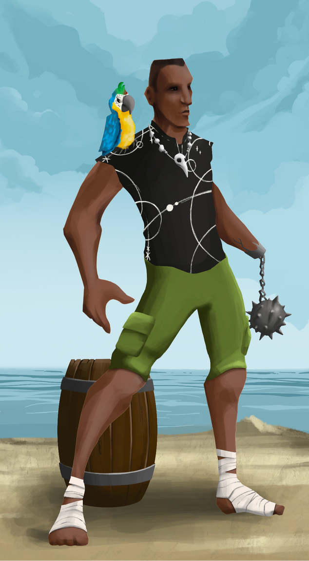 AlgoSeas Pirate #29347 NFT on Algorand