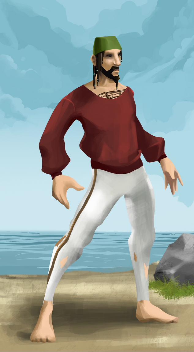 AlgoSeas Pirate #29355 NFT on Algorand