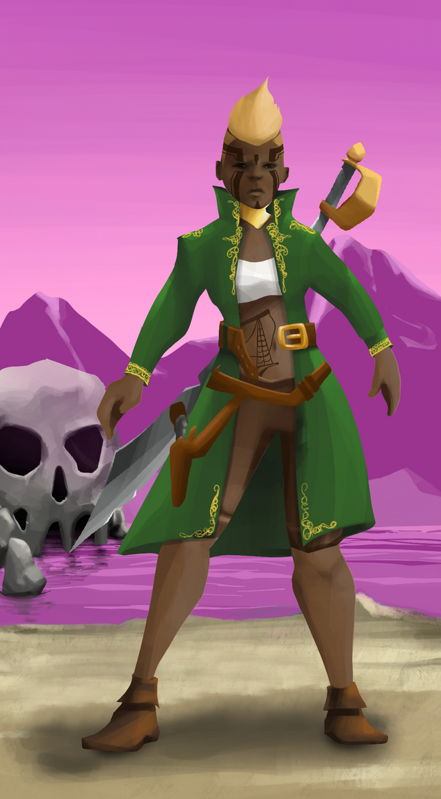 AlgoSeas Pirate #29362 NFT on Algorand