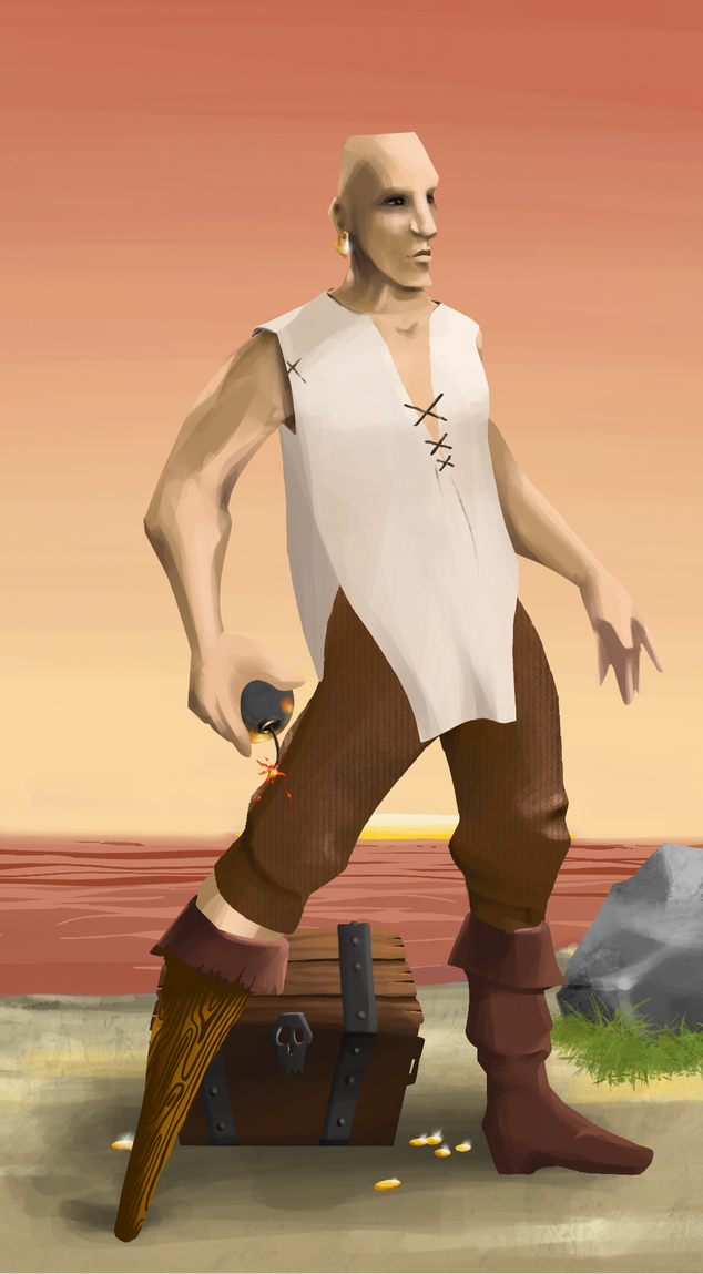 AlgoSeas Pirate #29380 NFT on Algorand