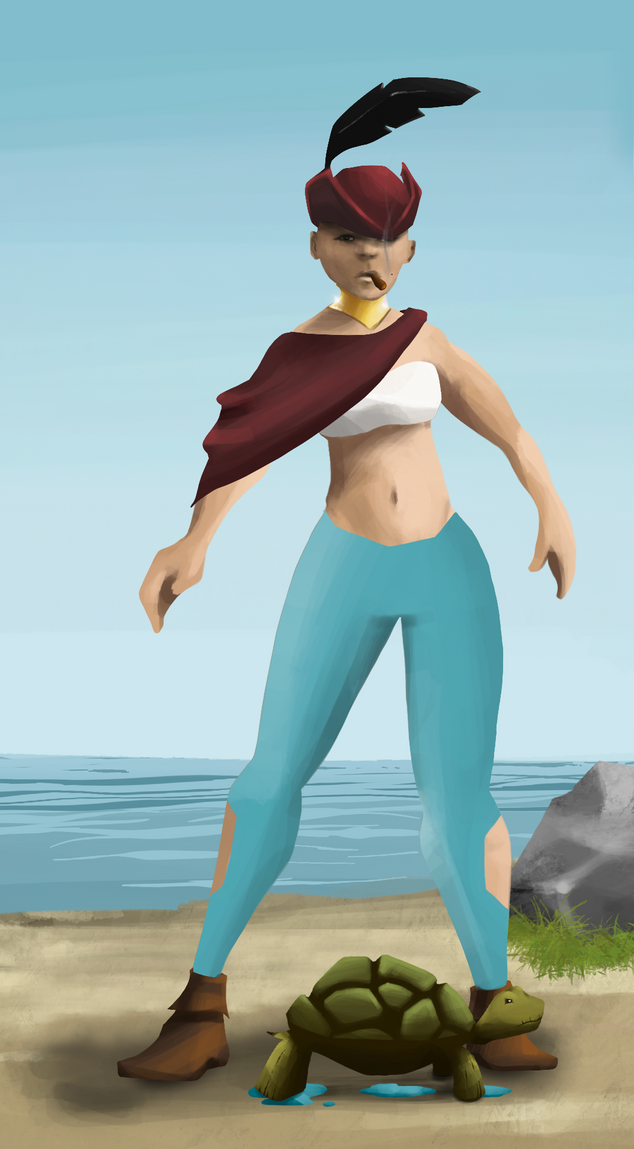 AlgoSeas Pirate #29387 NFT on Algorand