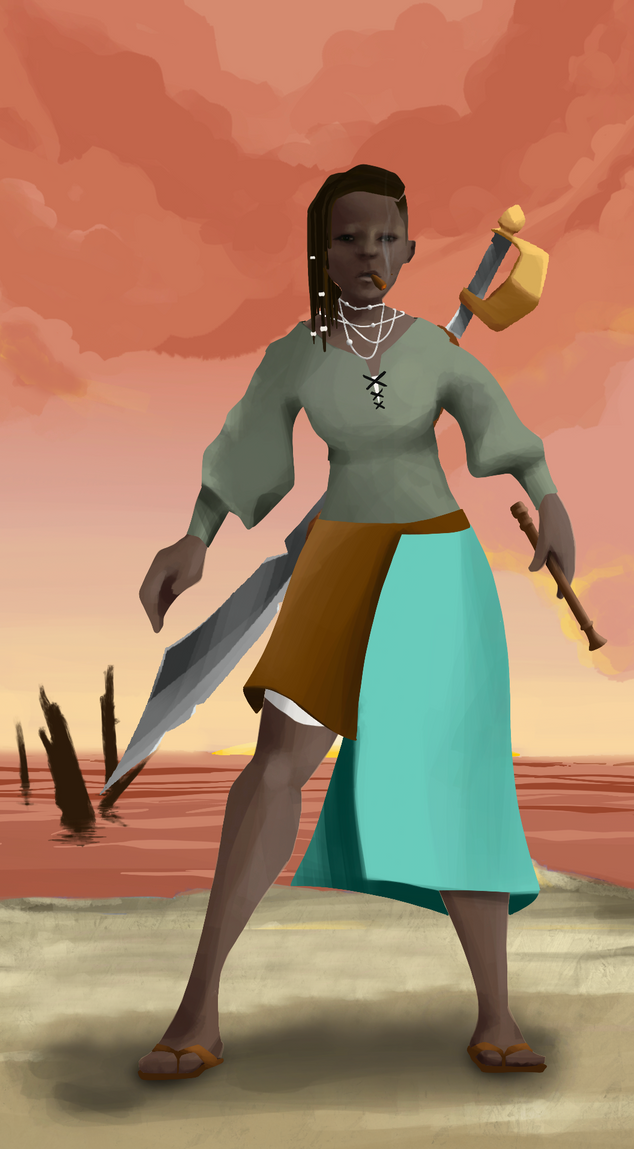 AlgoSeas Pirate #29389 NFT on Algorand