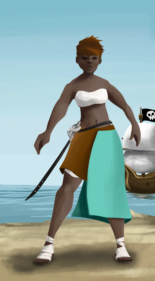 AlgoSeas Pirate #29394 NFT on Algorand