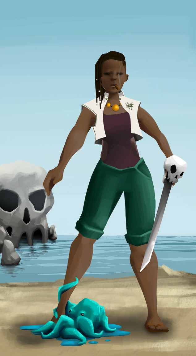 AlgoSeas Pirate #29396 NFT on Algorand