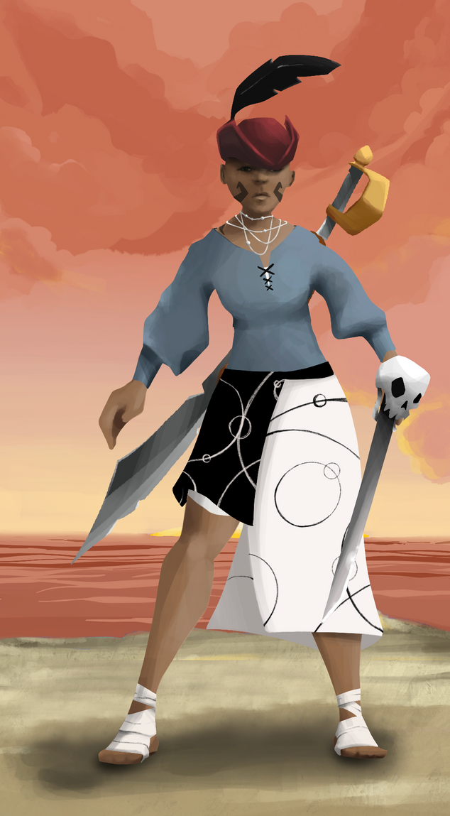 AlgoSeas Pirate #29398 NFT on Algorand