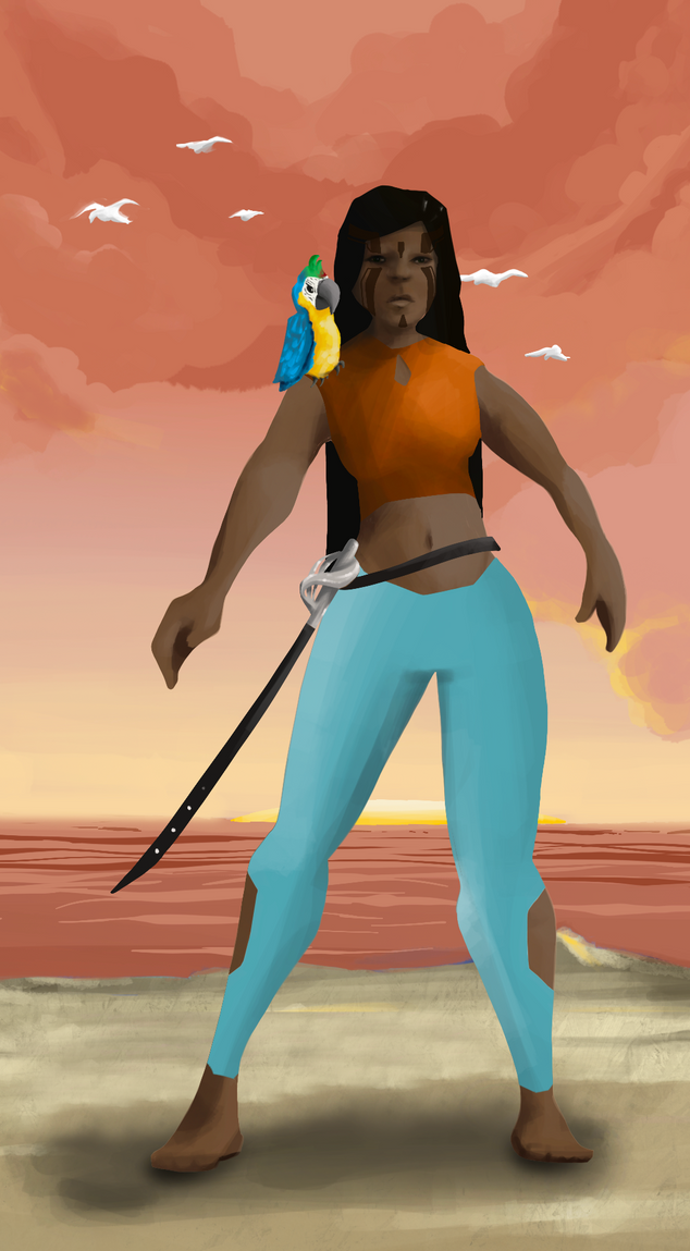 AlgoSeas Pirate #29400 NFT on Algorand