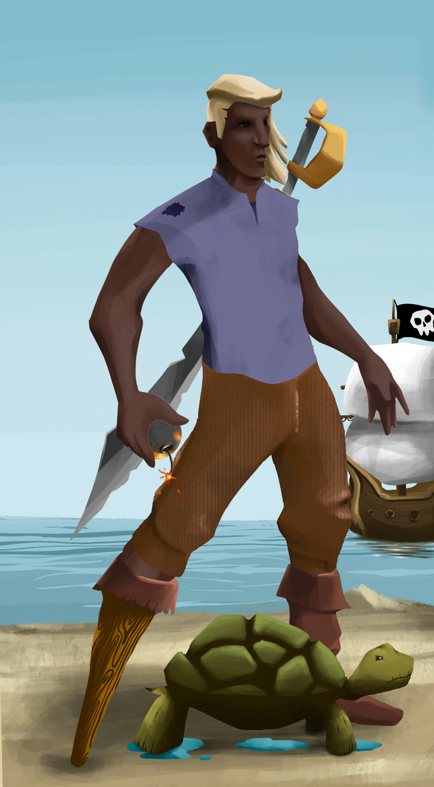 AlgoSeas Pirate #29402 NFT on Algorand