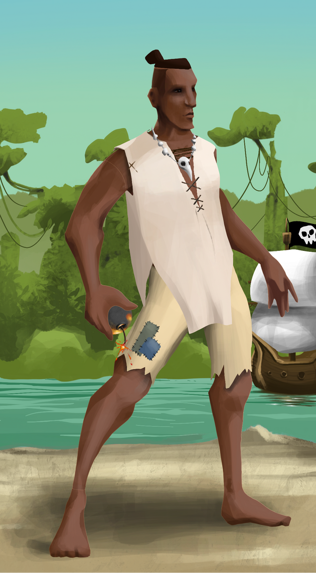 AlgoSeas Pirate #29406 NFT on Algorand