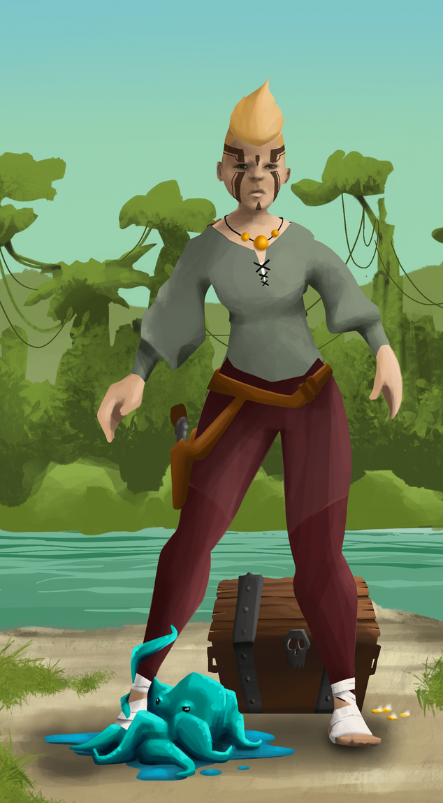 AlgoSeas Pirate #29412 NFT on Algorand