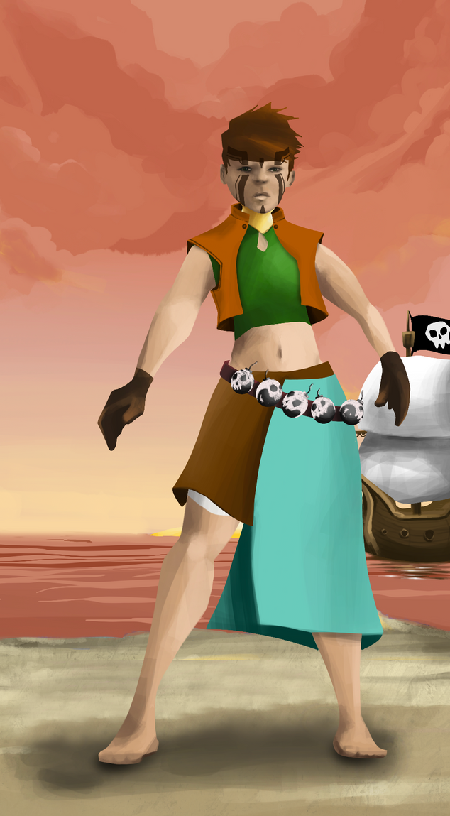 AlgoSeas Pirate #29416 NFT on Algorand