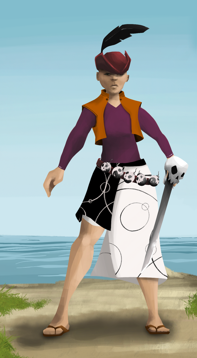 AlgoSeas Pirate #29435 NFT on Algorand