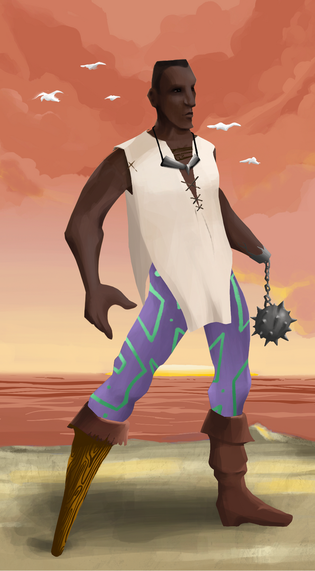 AlgoSeas Pirate #29447 NFT on Algorand