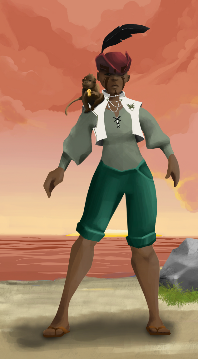 AlgoSeas Pirate #29461 NFT on Algorand