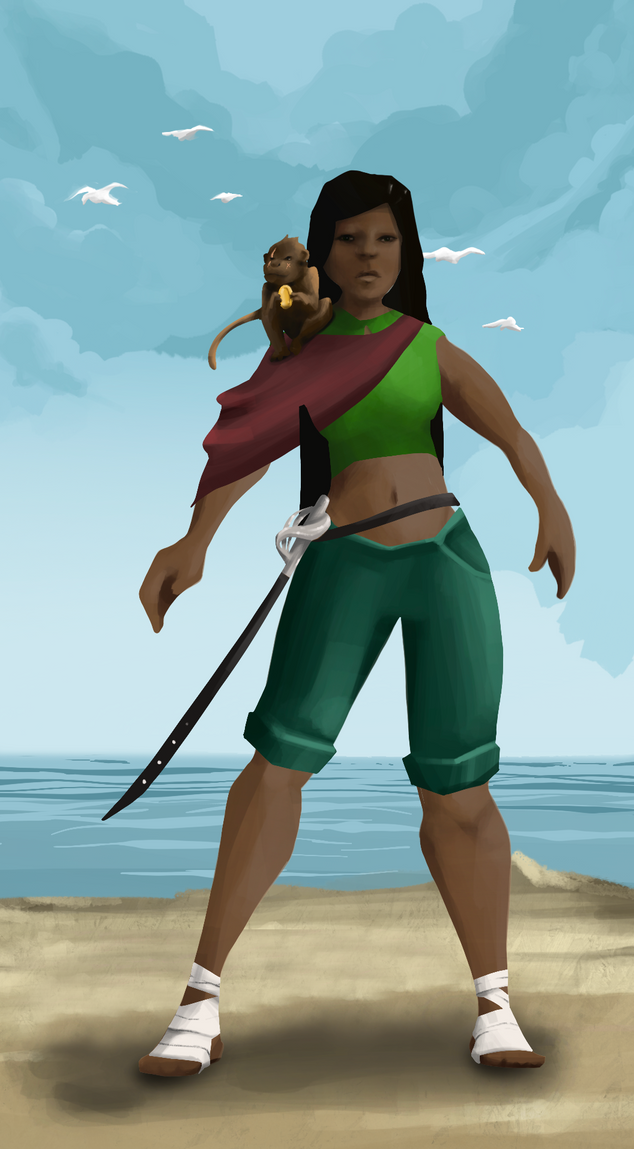 AlgoSeas Pirate #29490 NFT on Algorand