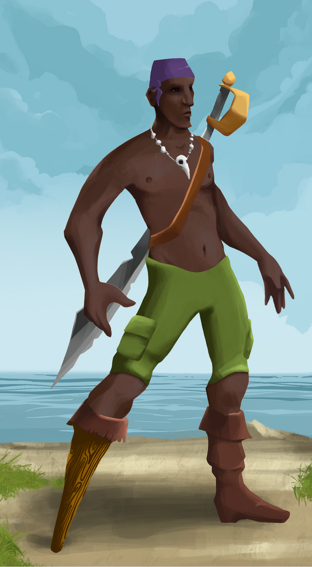 AlgoSeas Pirate #29497 NFT on Algorand