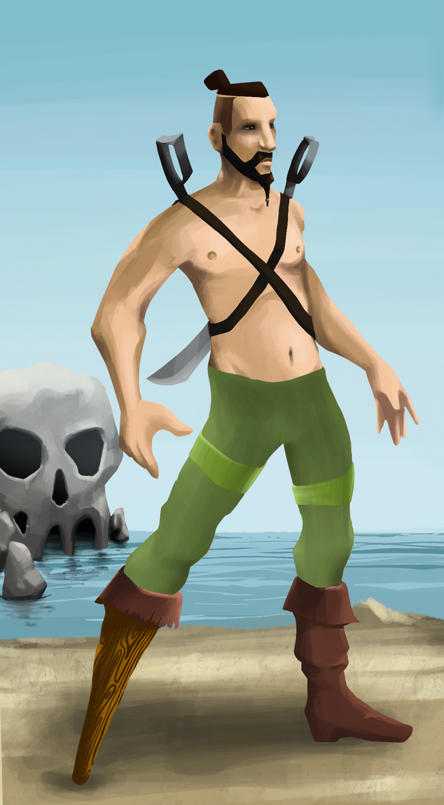 AlgoSeas Pirate #29500 NFT on Algorand