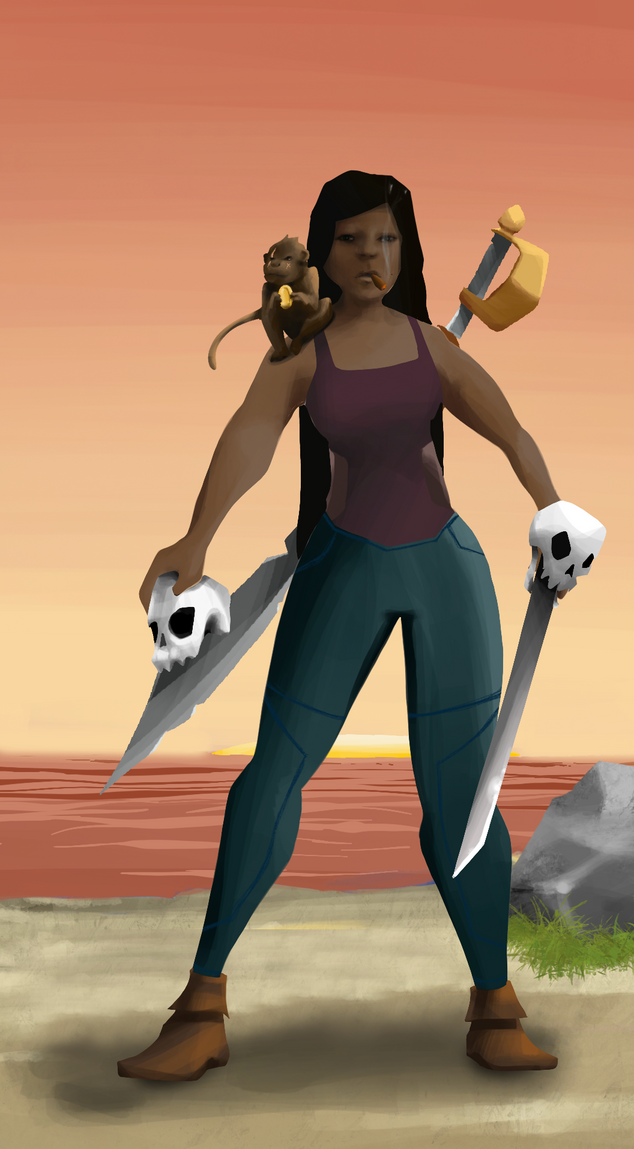 AlgoSeas Pirate #29508 NFT on Algorand