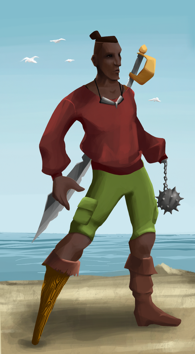 AlgoSeas Pirate #29509 NFT on Algorand