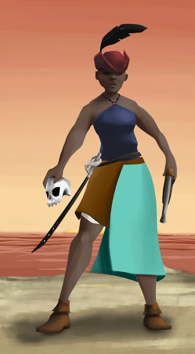 AlgoSeas Pirate #29518 NFT on Algorand