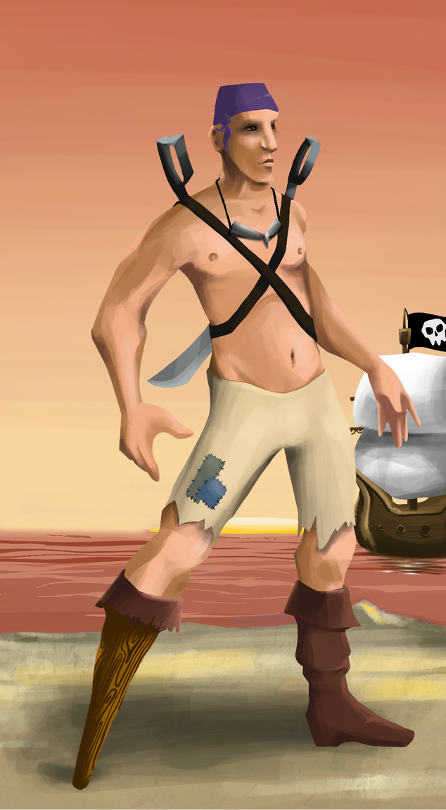 AlgoSeas Pirate #29520 NFT on Algorand