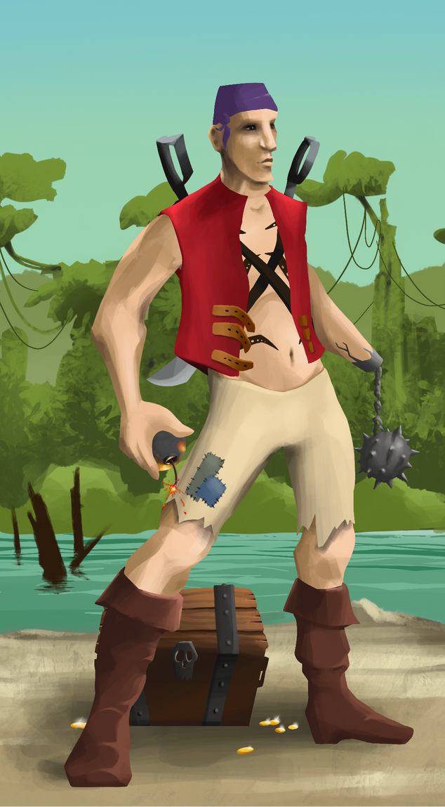 AlgoSeas Pirate #29535 NFT on Algorand