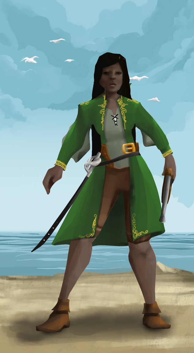 AlgoSeas Pirate #29548 NFT on Algorand