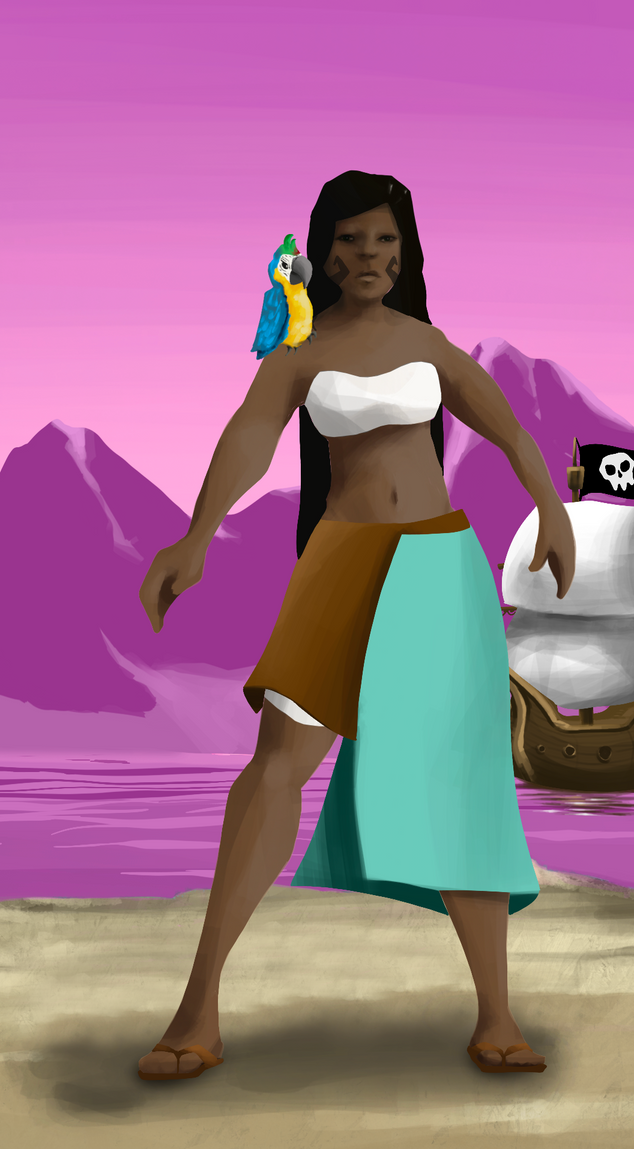 AlgoSeas Pirate #29559 NFT on Algorand