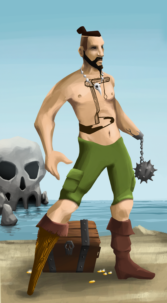 AlgoSeas Pirate #29580 NFT on Algorand