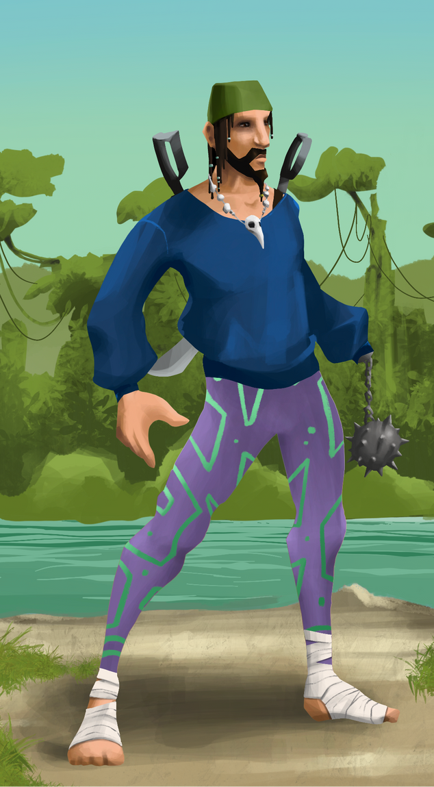 AlgoSeas Pirate #29599 NFT on Algorand