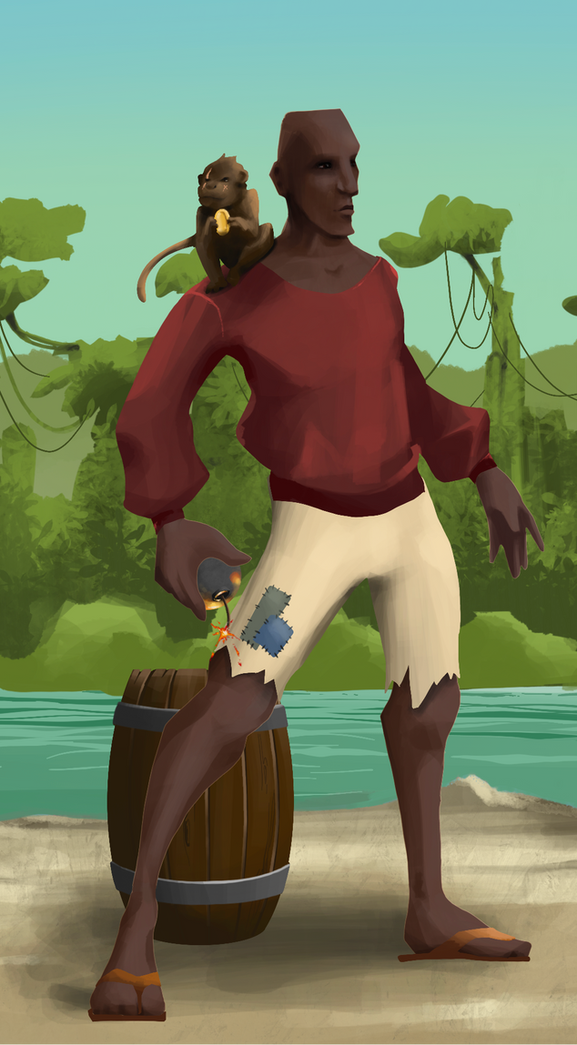 AlgoSeas Pirate #29629 NFT on Algorand