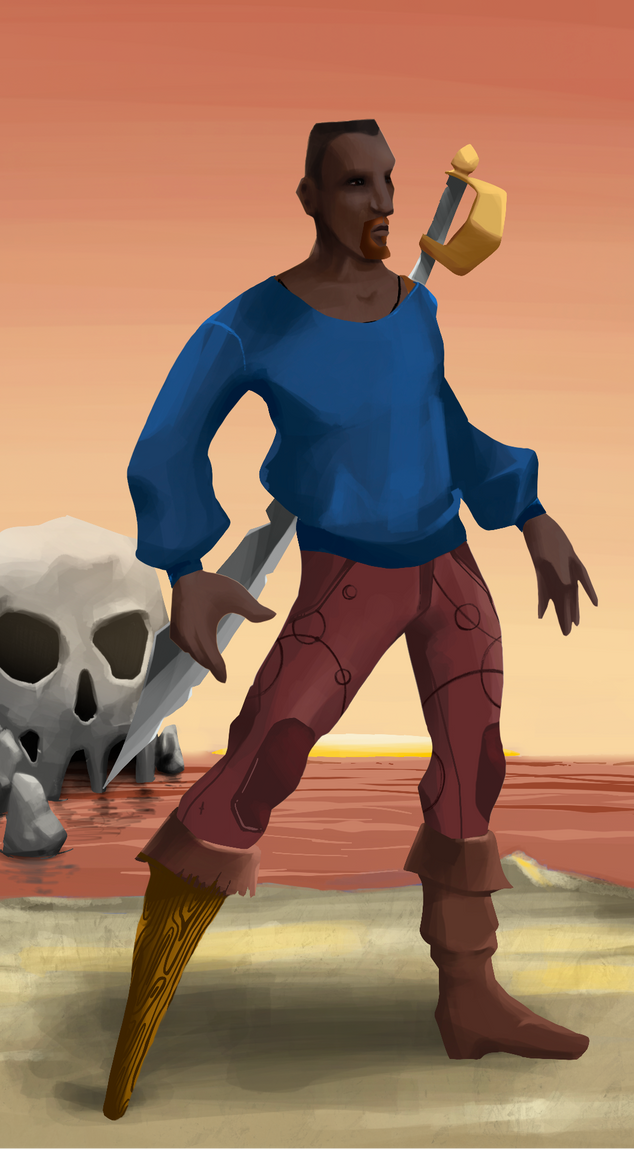 AlgoSeas Pirate #29631 NFT on Algorand