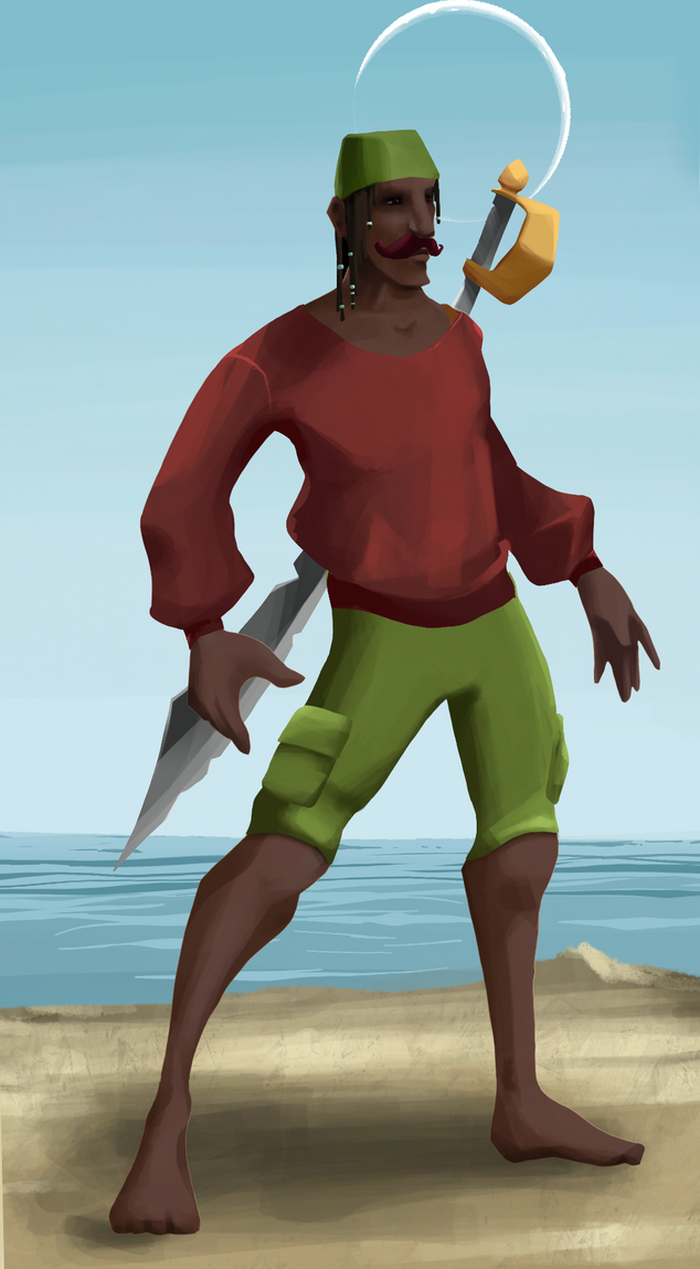 AlgoSeas Pirate #29635 NFT on Algorand