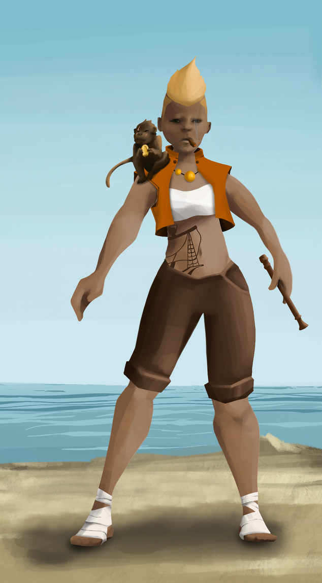 AlgoSeas Pirate #29651 NFT on Algorand