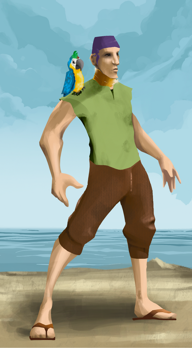 AlgoSeas Pirate #29654 NFT on Algorand