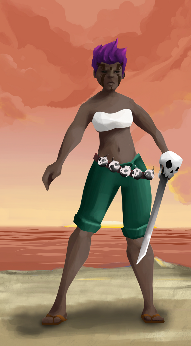 AlgoSeas Pirate #29665 NFT on Algorand