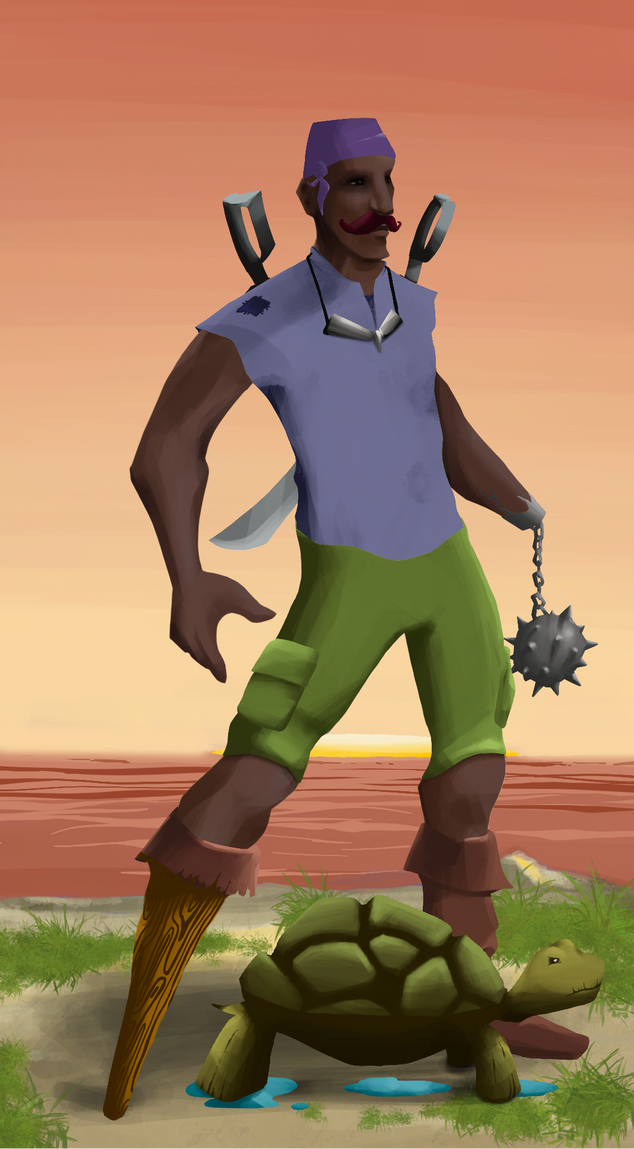 AlgoSeas Pirate #29667 NFT on Algorand