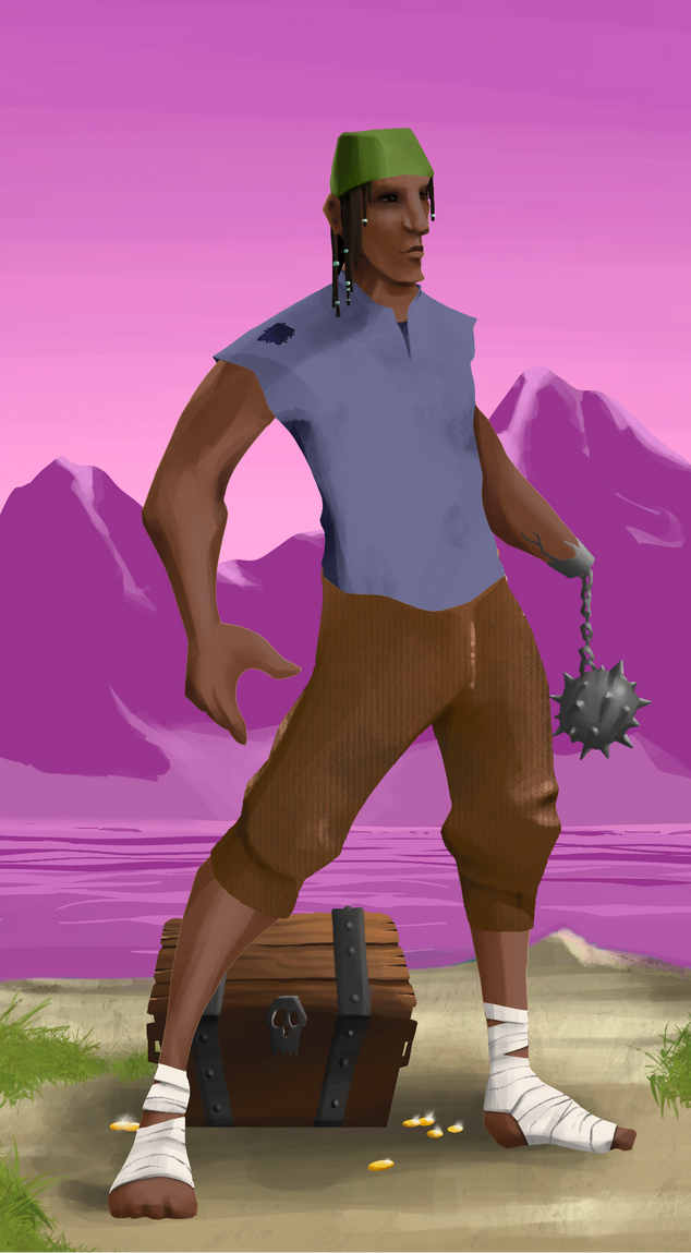 AlgoSeas Pirate #29668 NFT on Algorand