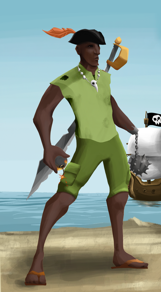 AlgoSeas Pirate #29670 NFT on Algorand