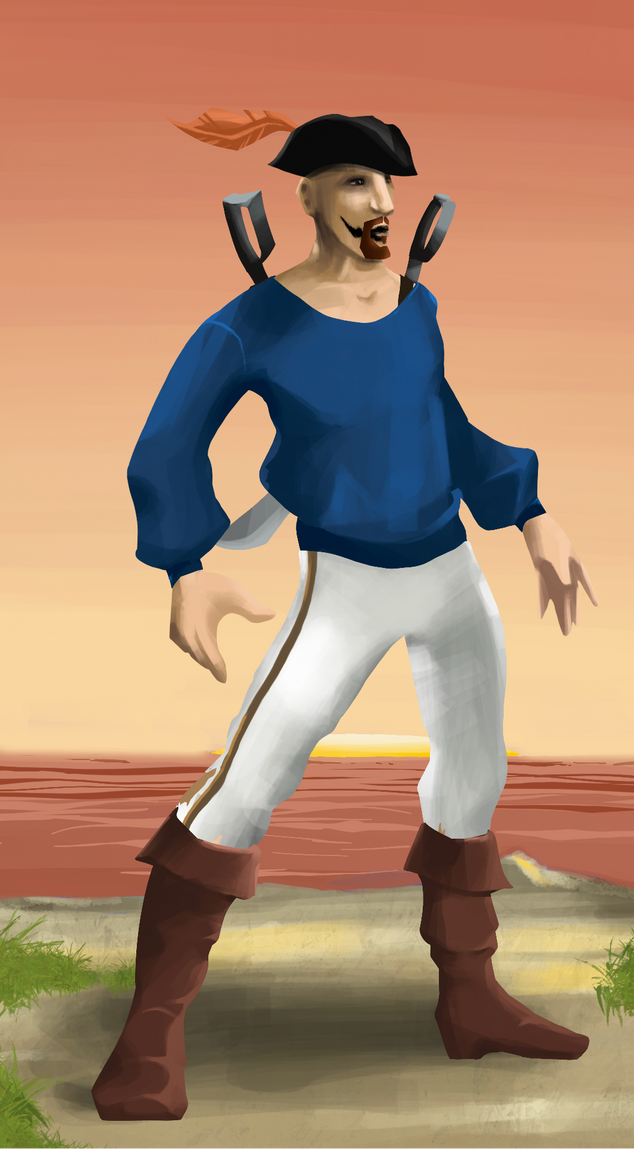 AlgoSeas Pirate #29673 NFT on Algorand