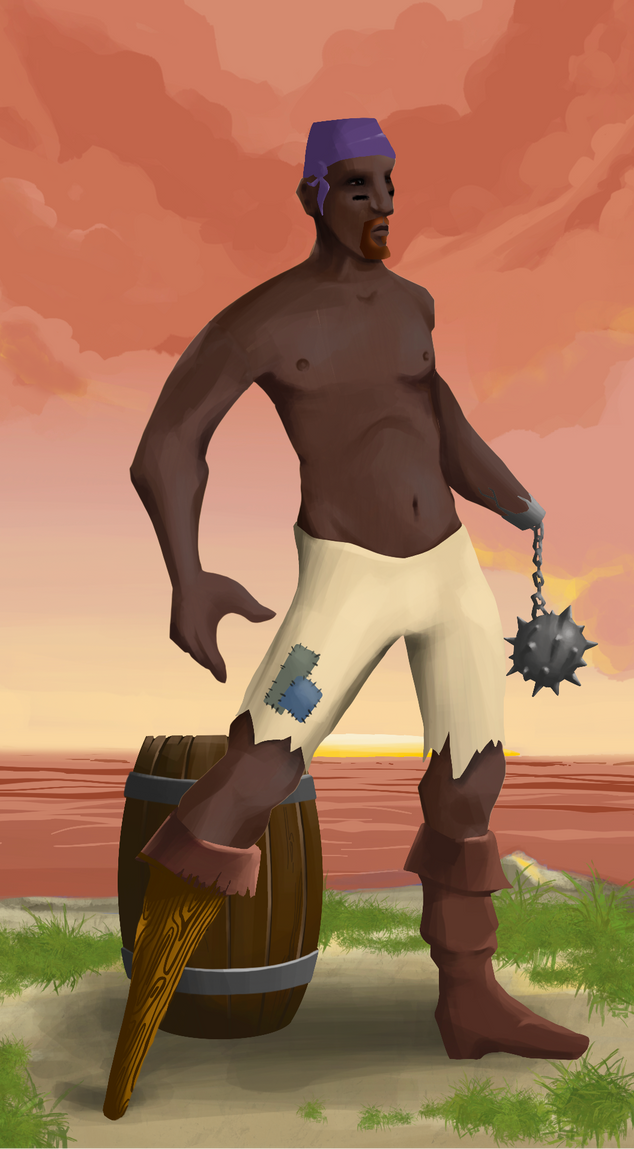 AlgoSeas Pirate #29676 NFT on Algorand