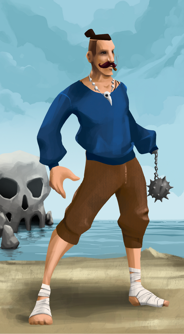 AlgoSeas Pirate #2970 NFT on Algorand