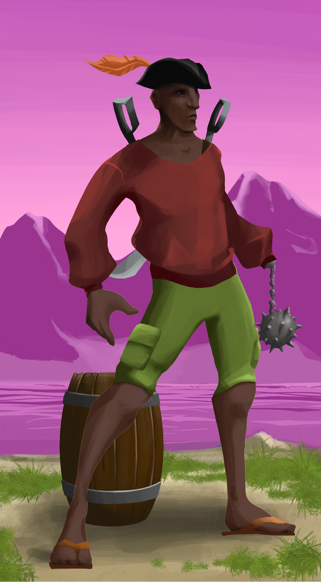 AlgoSeas Pirate #29701 NFT on Algorand