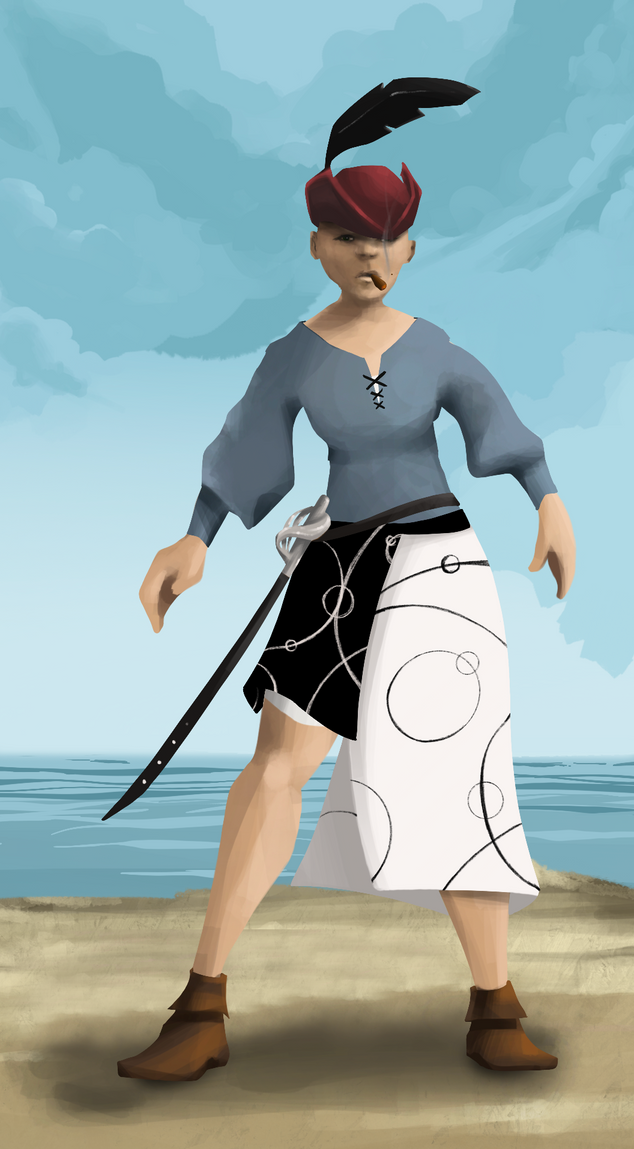 AlgoSeas Pirate #29706 NFT on Algorand