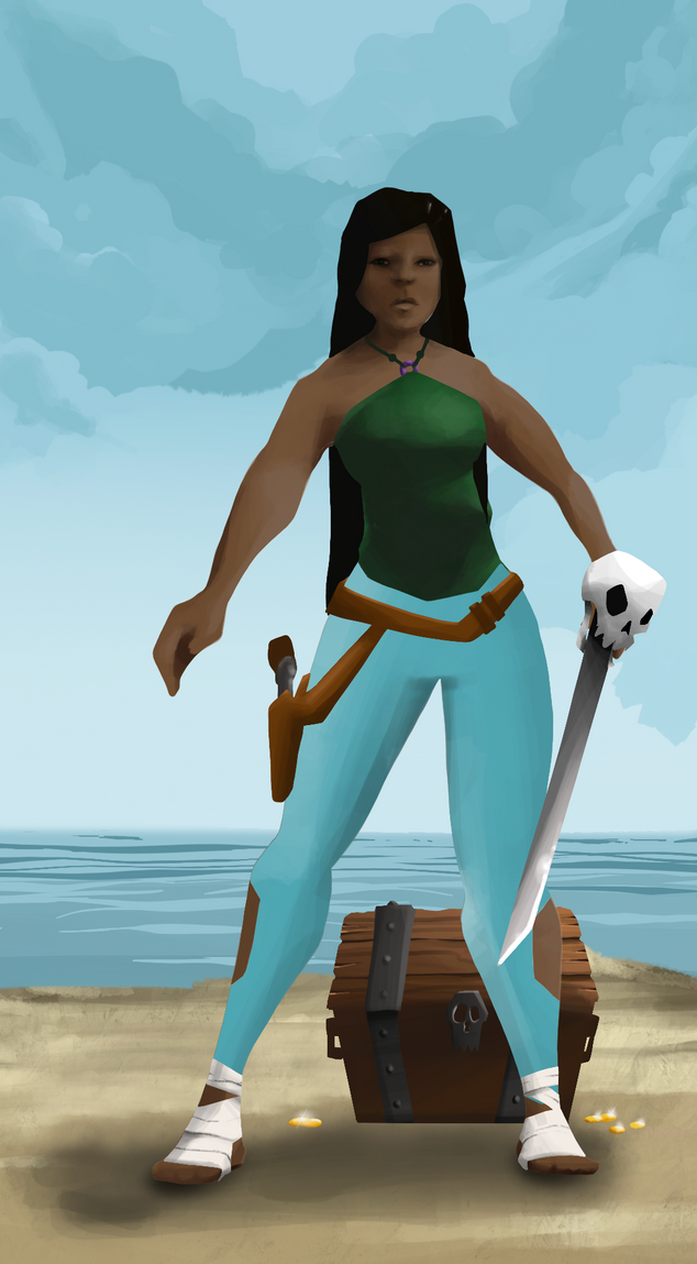 AlgoSeas Pirate #29713 NFT on Algorand