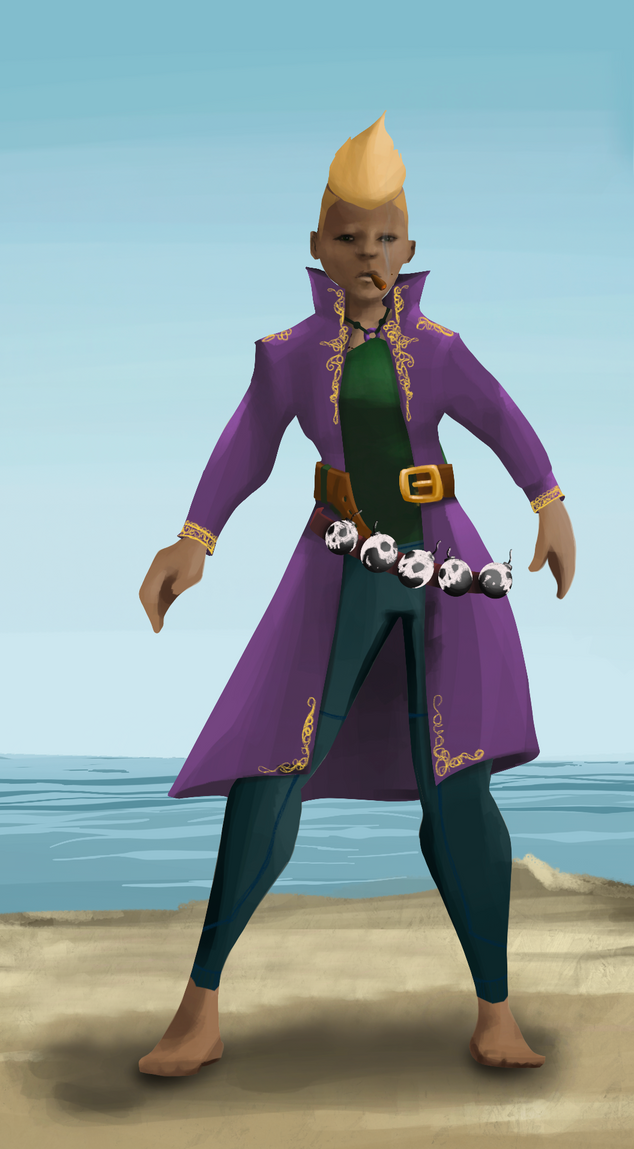 AlgoSeas Pirate #29720 NFT on Algorand