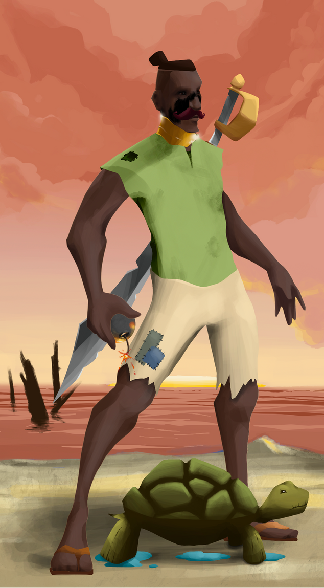 AlgoSeas Pirate #29722 NFT on Algorand