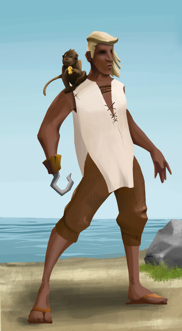 AlgoSeas Pirate #29726 NFT on Algorand