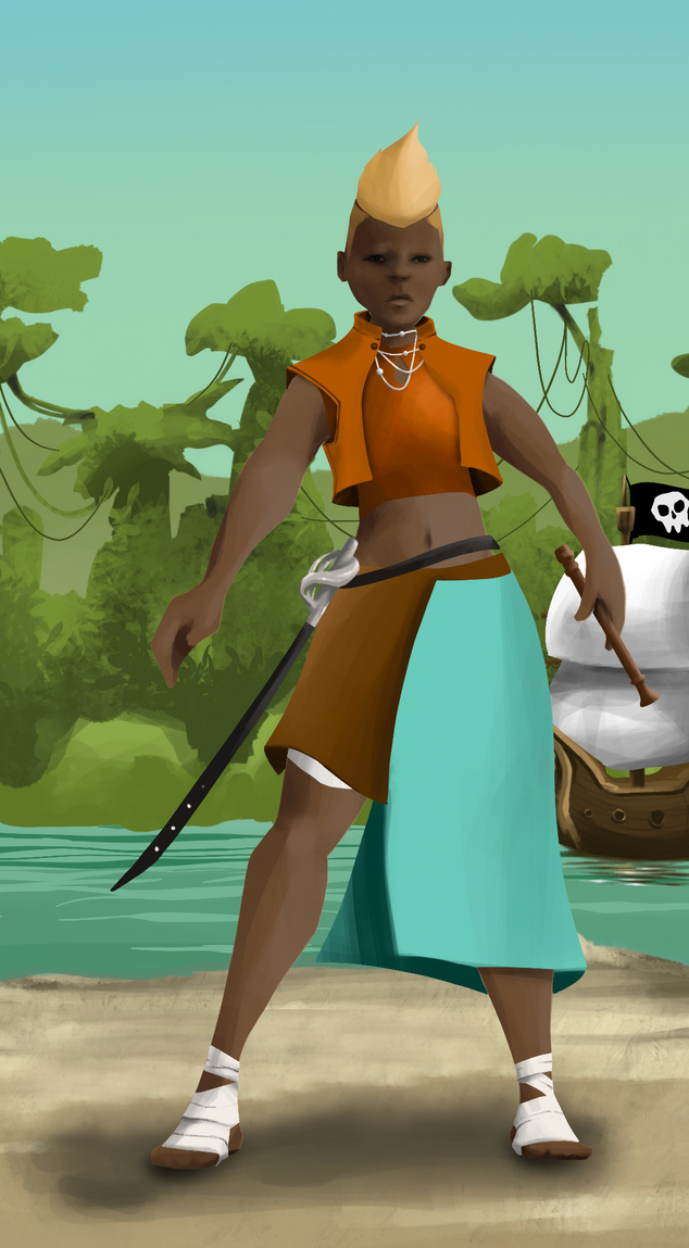 AlgoSeas Pirate #29728 NFT on Algorand